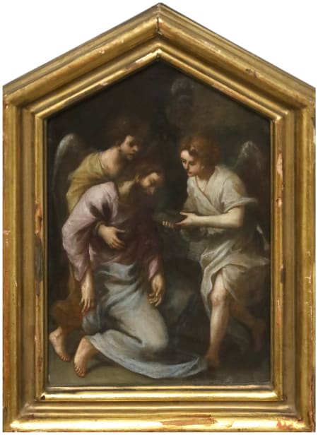 Scuola Bolognese — Cristo deposto con angeli